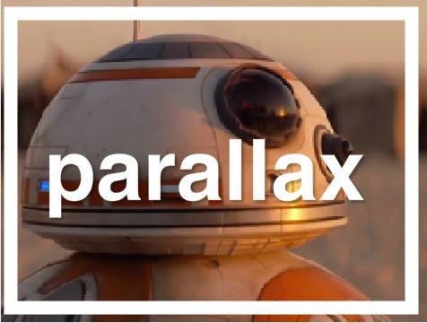 BB-8 In The Desert- Art / Parallax