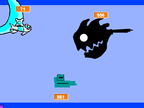 Add your GD icon fighting the giant bat! remix