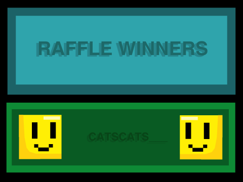 Raffle Winners!