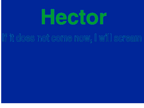 I never said that