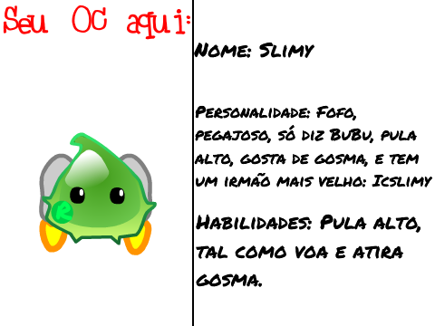 Slimy na Ficha!