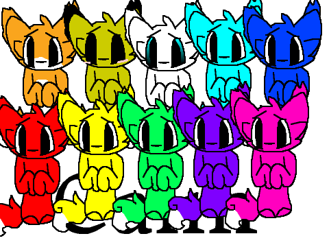 Calm, Bouncing Cats