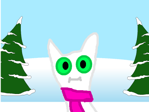 Just A Cat In The Snow :)