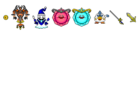 DQ10のドット絵 DragonQuestX pixel art