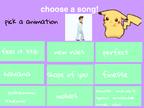 Pick A Song