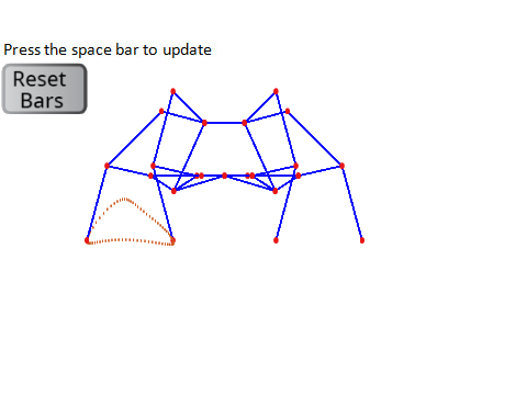 Klann Linkage Optimizer (bars X 10)