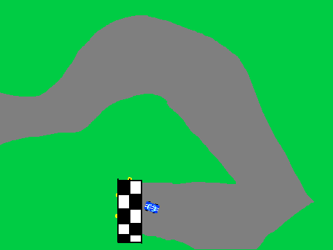 Car Learning AI (Neural Network with Genetic Algorithm)