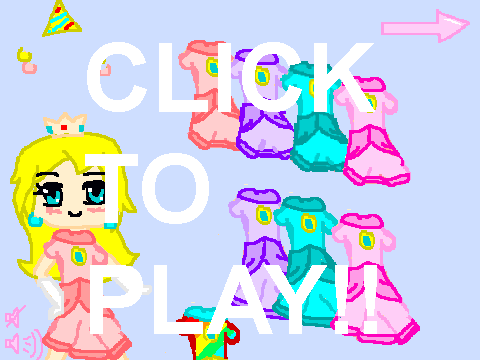 Princess Peach Dress Up