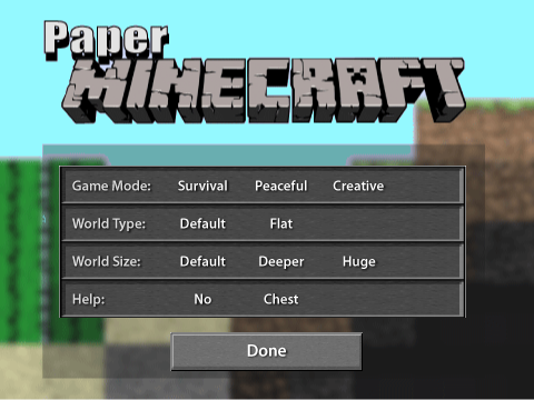 Paper Minecraft v8.9b (2D Minecraft) remix