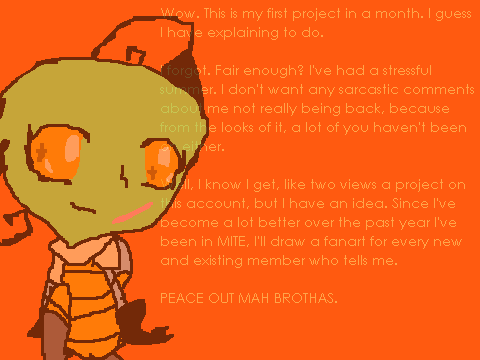 I ACTUALLY POSTED SOMETHING.