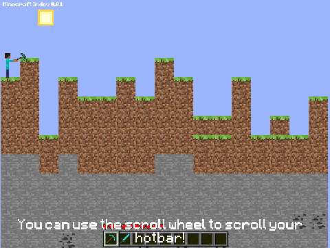 Minecraft 2D 0.01