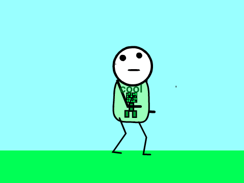 Walking in a minecraft song