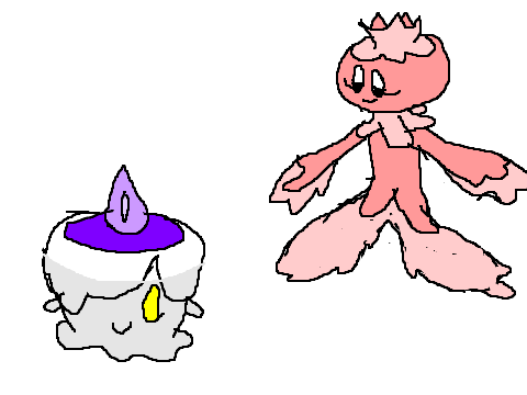 Evil Litwick sprite(and her mother!)(WILL EDIT LATER)