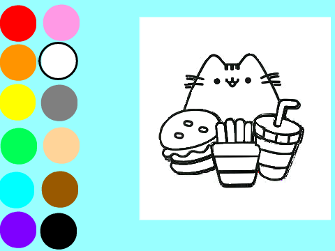 Pusheen coloring book!