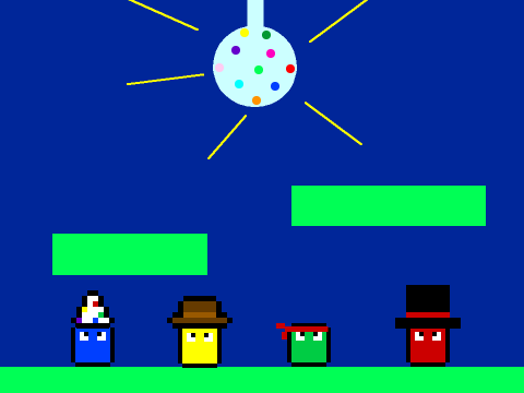 Blockie's Adventure Party Edition