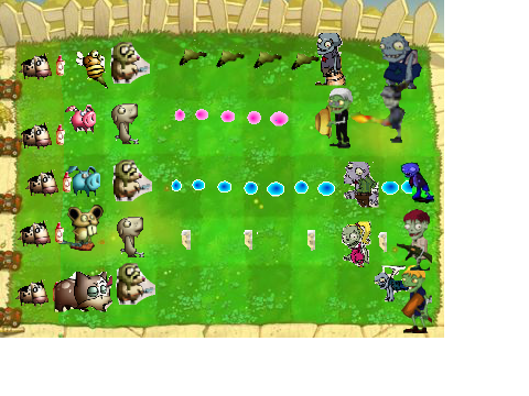  animals vs zombies