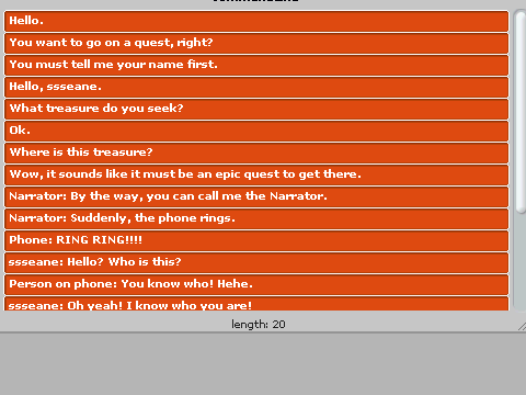 Text Quest 1
