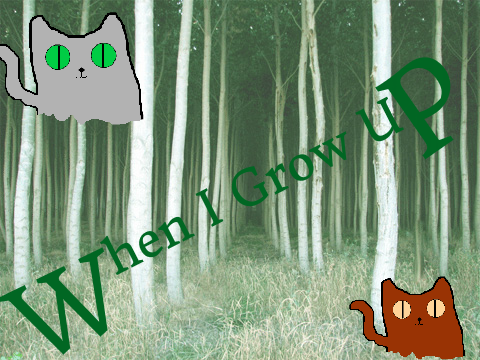 When I Grow Up MAP {OPEN}