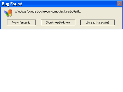 Fake Windows Errors