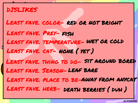 FREE Cat Bio Template remix