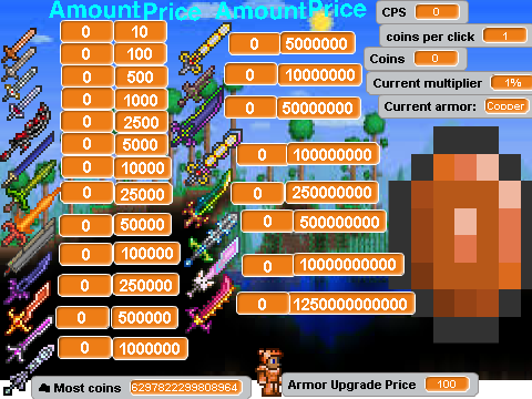 Terraria clicker!