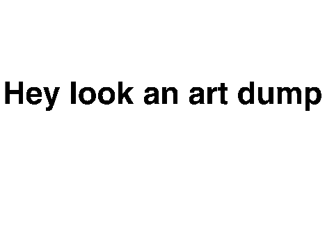 A pencil art dump