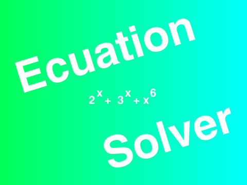 Equation solver V4.5