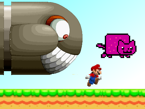 Add yourself running from King Bill!