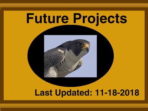 upcoming projects