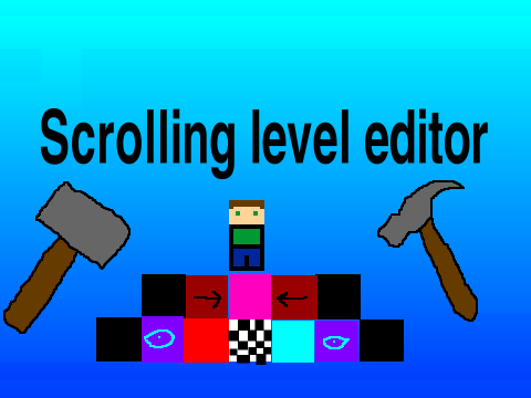 Level editor scrolling