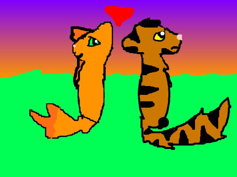 Brambleclaw X Squirrelflight Art
