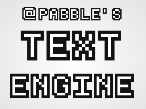 Pabble's Text Engine