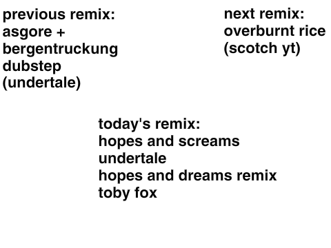Hopes and Screams - UNDERTALE Hopes And Dreams Remix