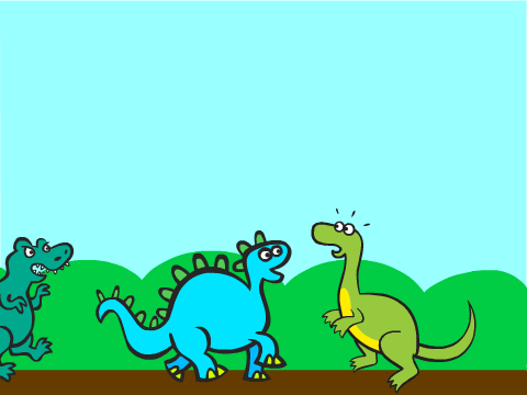 RUN RUN RUN!!! DINOSAUR