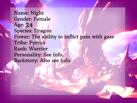 Last of the Light RP -bio template- remix
