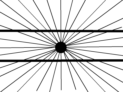 These lines are strait