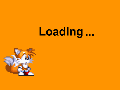Sonic Classics 4 Loading Screen (Tails)