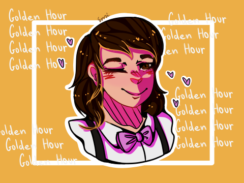 ☼ golden hour ☼ ✈︎art trade w/@SuperTurkey