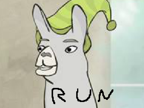 Llama run game