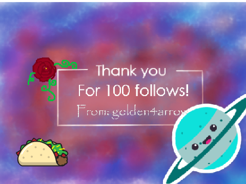 100 followers!