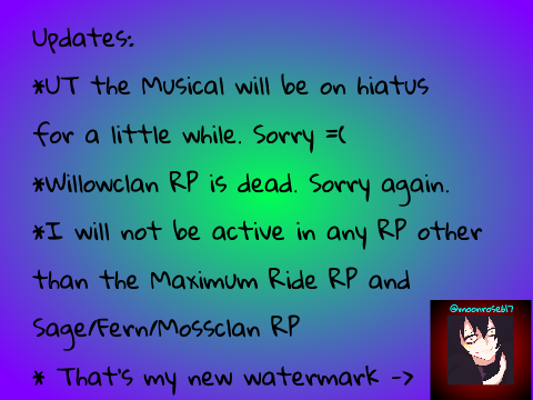 Updates and announcements!