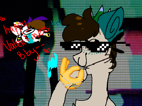 ♡ Cute Party Meme ♡ Happy Valentines Bby <3