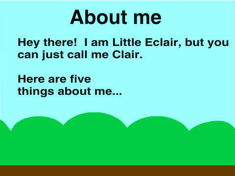 About me.
