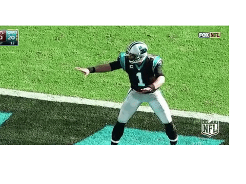 DAB NUMBER 1. CAM NEWTON.