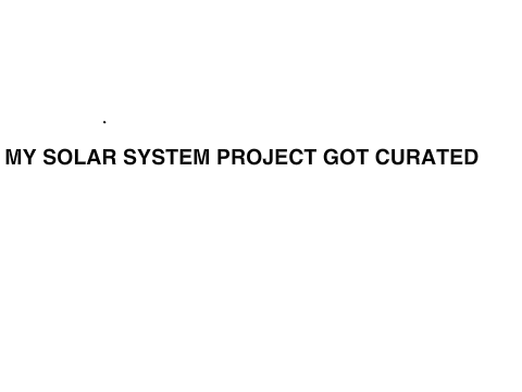 I GOT CURATED!