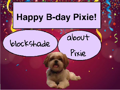Happy B-Day Pixie!