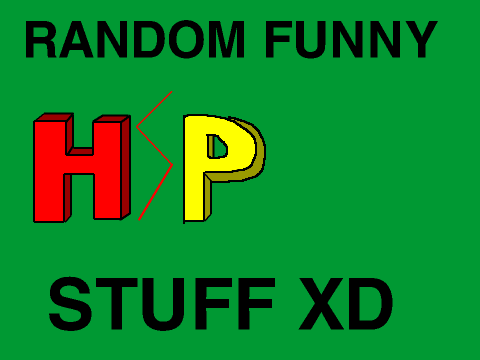 Random Funny Harry Potter Stuff XD