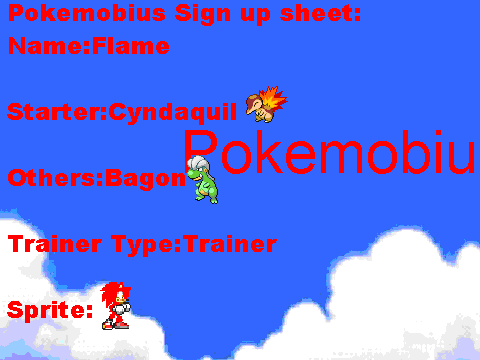 Pokemobius Sign up Sheet (Due by 93011)