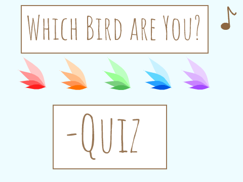 ♤||Which Bird are You?- Quiz||♤