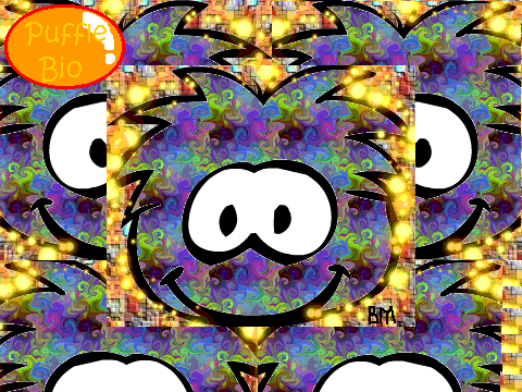 Puffle Coloring Contest Entry